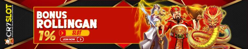 CR7SLOT BONUS ROLLINGAN UP TO 1%